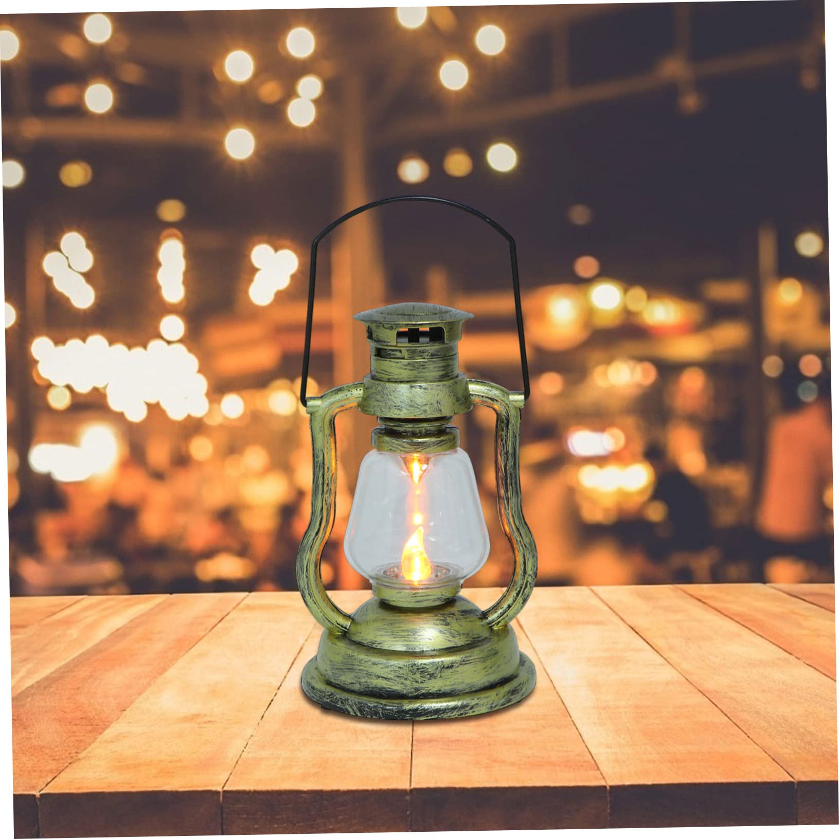 Alipis Retro Horse Lantern Night Light Battery-Powered Boho Decor